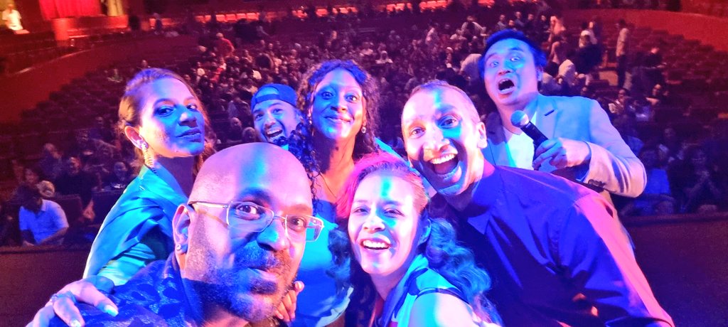 imranyusuf's tweet photo. Kings &amp; Queens of Comedy Asia 11.
Comics from Asia were such a refreshing company to be around, everyone supports one another and celebrates each other's success. Everyone was a delight both on and off-stage ❤️🇸🇬🇲🇾 https://t.co/4DlTv6y8ZK