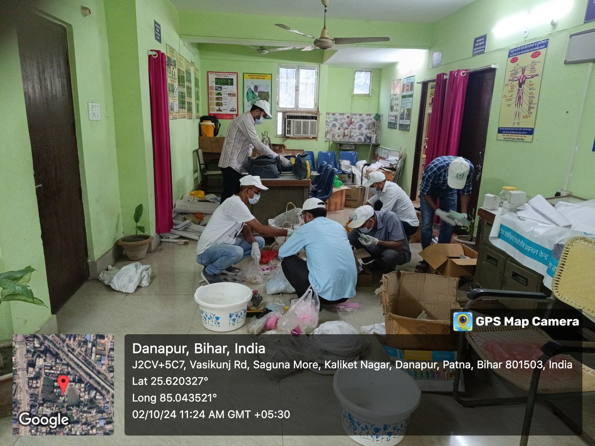 RajeshY88400's tweet photo. Celebration of SBD and SHS on 2nd October, 2024 to make Swachhata Campaign a successful drived by CIPMC, Patna #SBD2024 #SHS2024 #PPAINDIA #SwachhataHiSeva2024 #dppqs https://t.co/S12y63u3LI