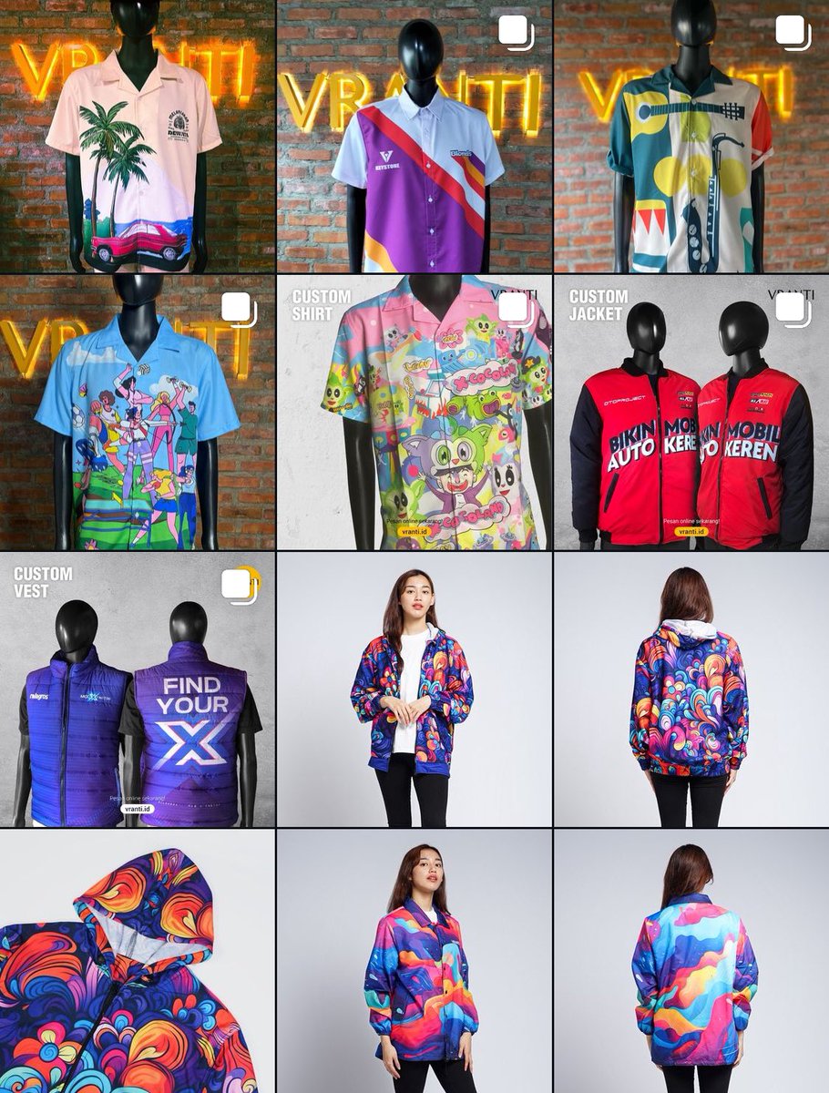 Custom Kemeja Full Print tweet media