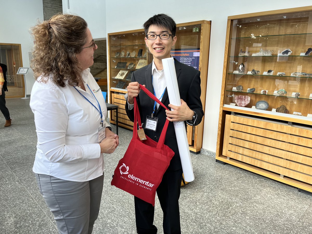 Kathrin Rosenthal (EAS) (@kathrin_eas) on Twitter photo Congratulations to <a href="/kyo_hikino/">Kyohsuke Hikino</a> for winning the Isotope-price at the ASI 2024 in Darmstadt for his work on tree physiology with our EA-IRMS at the TUM AG Ecophysiology for Plants #IRMS #varioPYROcube Congratulations to <a href="/kyo_hikino/">Kyohsuke Hikino</a> for winning the Isotope-price at the ASI 2024 in Darmstadt for his work on tree physiology with our EA-IRMS at the TUM AG Ecophysiology for Plants #IRMS #varioPYROcube