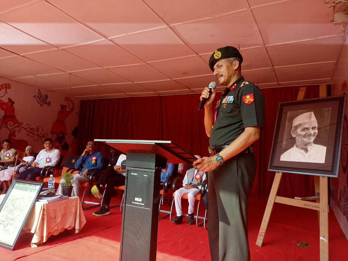 ahmednagarcantt's tweet photo. Speech delivered by Brig. Russel D'Souza, President A'Nagar Cantt. Board on occassion of Swachhata Hi Seva Campaign #SBD2024 #SHS2024
@adgcantts_dgde
@SpokespersonMoD
@pddesc
@adgcantts_dgde https://t.co/LjES48rxEy
