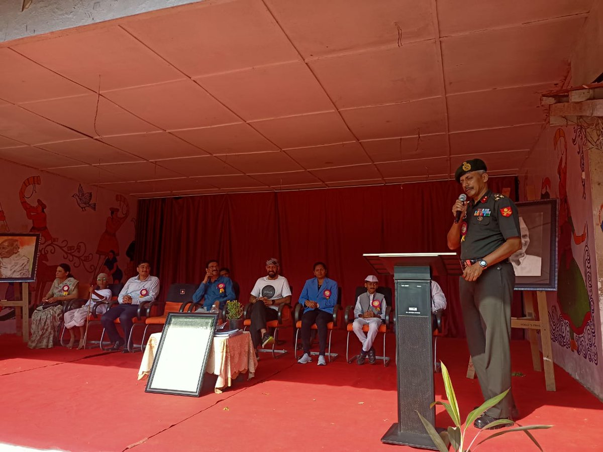 ahmednagarcantt's tweet photo. Speech delivered by Brig. Russel D'Souza, President A'Nagar Cantt. Board on occassion of Swachhata Hi Seva Campaign #SBD2024 #SHS2024
@adgcantts_dgde
@SpokespersonMoD
@pddesc
@adgcantts_dgde https://t.co/LjES48rxEy