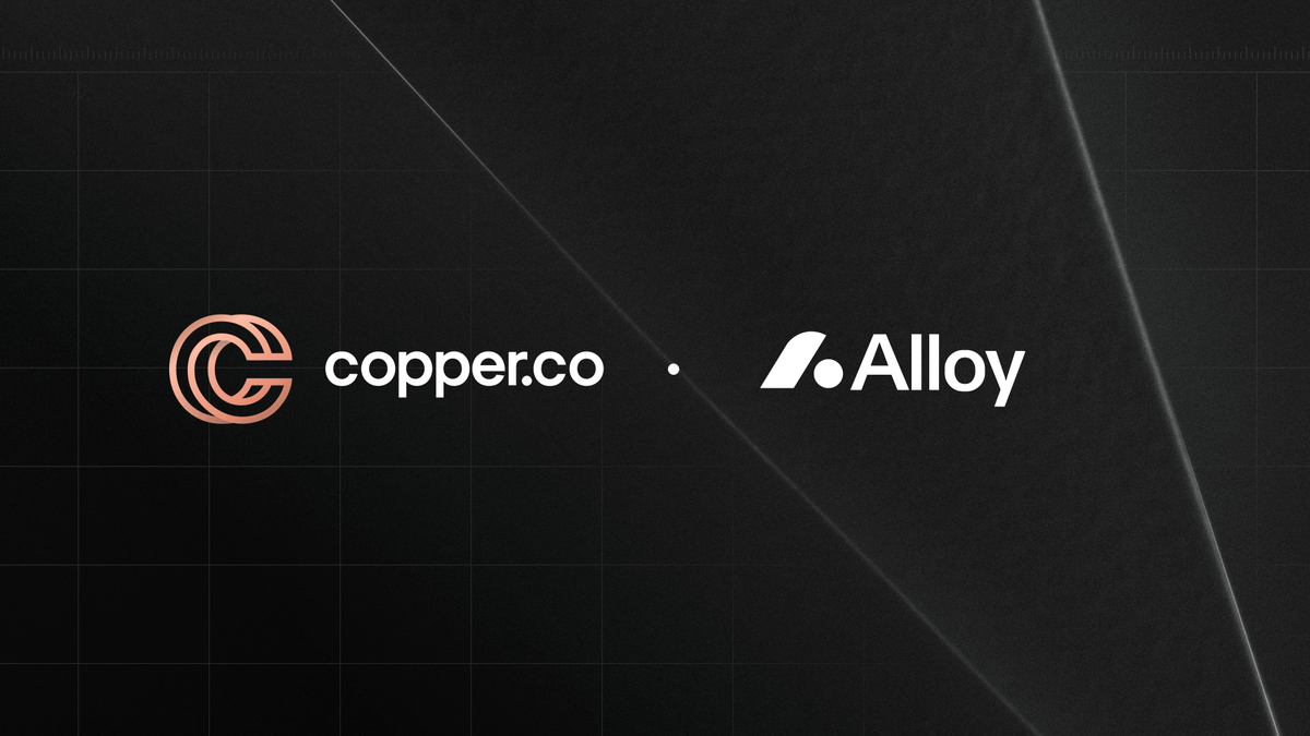 CopperHQ's tweet photo. Copper has partnered with @alloyfinance 🤝 

The partnership allows clients to manage both Copper custody and access #ClearLoop directly within Alloy, enabling portfolio management, trading, post-trade settlement, and collateral management across multiple exchanges in one platform.

🗣 “Integrating Copper’s infrastructure into Alloy’s platform simplifies the digital asset investment management process for our clients” said @tokarev_d, CEO at Copper.

🗣 “By combining our Portfolio Management System (PMS) and Order Management System (OMS) capabilities with Copper’s infrastructure, we enhance our platform to support every stage of the investment process with unmatched efficiency and security.” said @pfaecks, CEO at Alloy.

Read the full story: https://t.co/sNeFqdbxhS 

#digitalassets