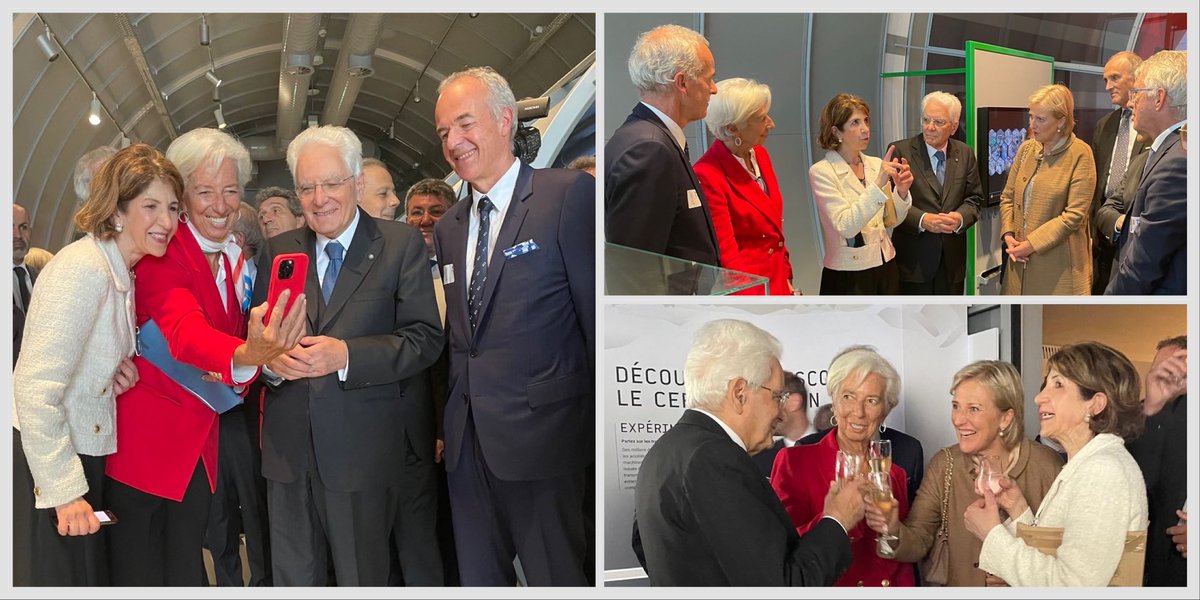 I had the pleasure of attending <a href="/CERN/">CERN</a>'s 70th anniversary, celebrating one of the world's leading centres for nuclear research and a remarkable example of European cooperation.

Many thanks to Director General <a href="/FabiolaGianotti/">Fabiola Gianotti</a> for showing us around!