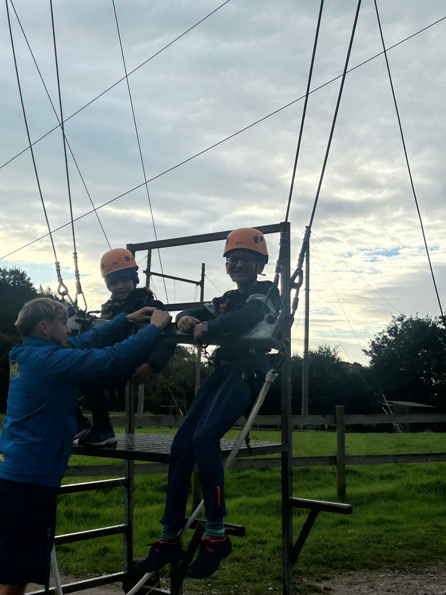 StCuthbertsRC1's tweet photo. Group 1 enjoying the giant swing! https://t.co/4oc8ybB8pb