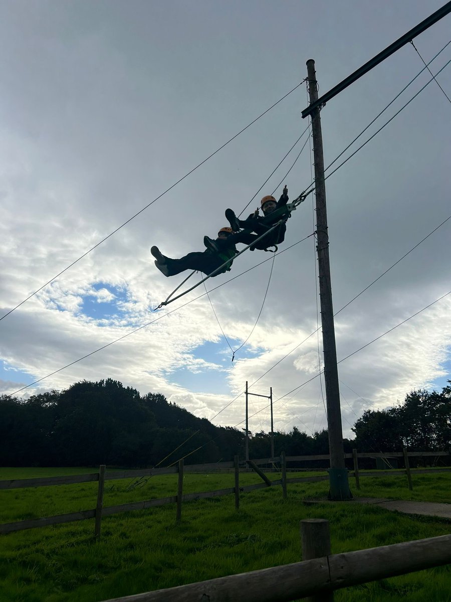 StCuthbertsRC1's tweet photo. Group 1 enjoying the giant swing! https://t.co/4oc8ybB8pb