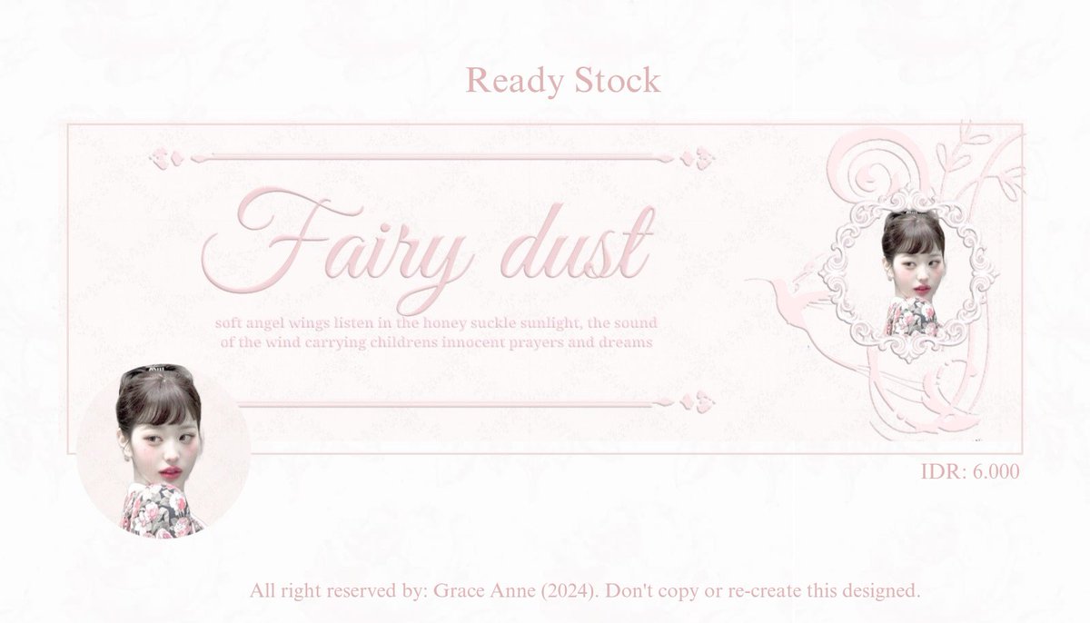 Help RT/Repost? Thankyou!

halo! aku bawa 4 layout ready stock coquette zhao lusi, ningning, jennie, wonyoung. open request juga untuk 2 katalog ini. bisa kalian jemput di harga 5.000-6.000 di DM. <3

#zonauang #zonajajan #zonaba