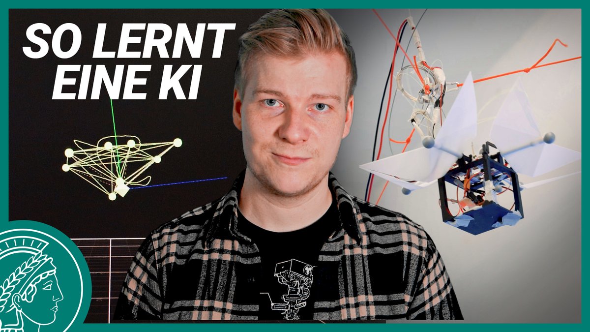 Max Planck Society (@maxplanckpress) on Twitter photo Wie lernt künstliche Intelligenz? Intelligente Roboter, Chatbots wie ChatGPT oder Bildgeneratoren wie Midjourney: Wie funktioniert maschinelles Lernen? Wie wird an KI geforscht? YouTuber <a href="/DoktorWhatson/">Doktor Whatson</a> spricht mit #KI-Forscher Michael Mühlebach <a href="/MPI_IS/">Intelligent Systems</a> youtu.be/dFReVjQMF6U Wie lernt künstliche Intelligenz? Intelligente Roboter, Chatbots wie ChatGPT oder Bildgeneratoren wie Midjourney: Wie funktioniert maschinelles Lernen? Wie wird an KI geforscht? YouTuber <a href="/DoktorWhatson/">Doktor Whatson</a> spricht mit #KI-Forscher Michael Mühlebach <a href="/MPI_IS/">Intelligent Systems</a> youtu.be/dFReVjQMF6U