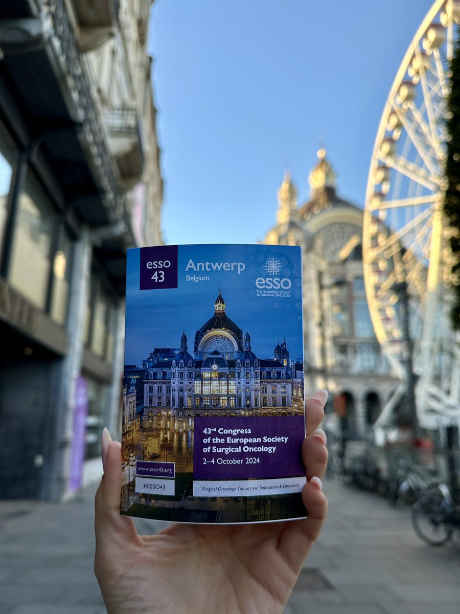 #ESSO43 Day 1️⃣ ready! 
Welcome everyone to 📍Antwerp!