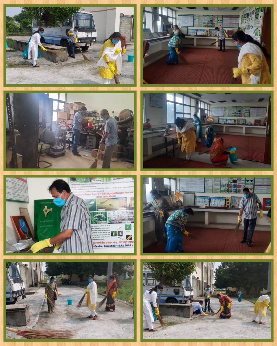cipmcgkp's tweet photo. Swachhta activities carried out at CIPMC, Gorakhpur to mark the Swachhta hi seva 2024 campaign 
#SHS2024
#SBD2024 https://t.co/7agAWjdfr7