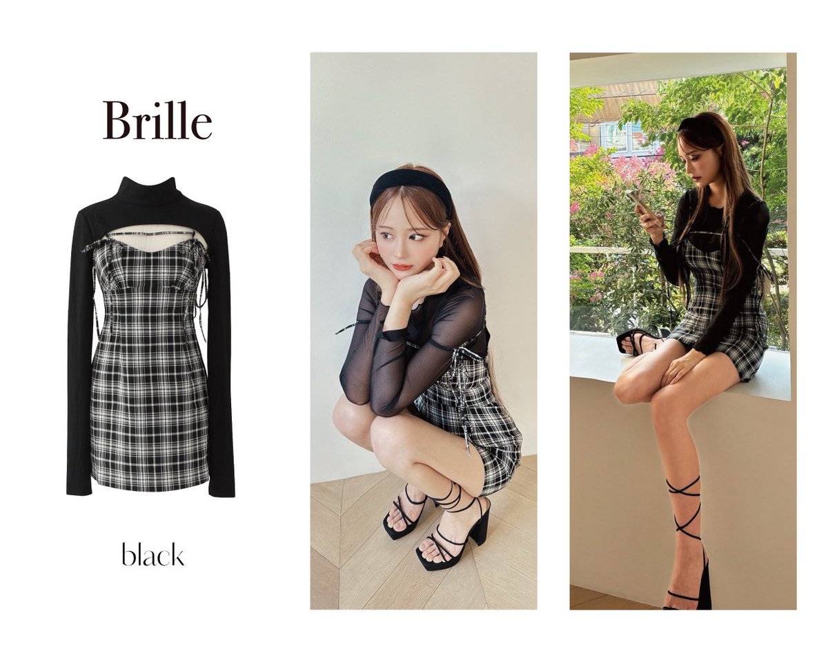 Brille ブリエ れみれみ ドレス♡ 幻の1分完売ドレス🤍早くブランド名公開したい👼🏻🤍 ・ #コラボ