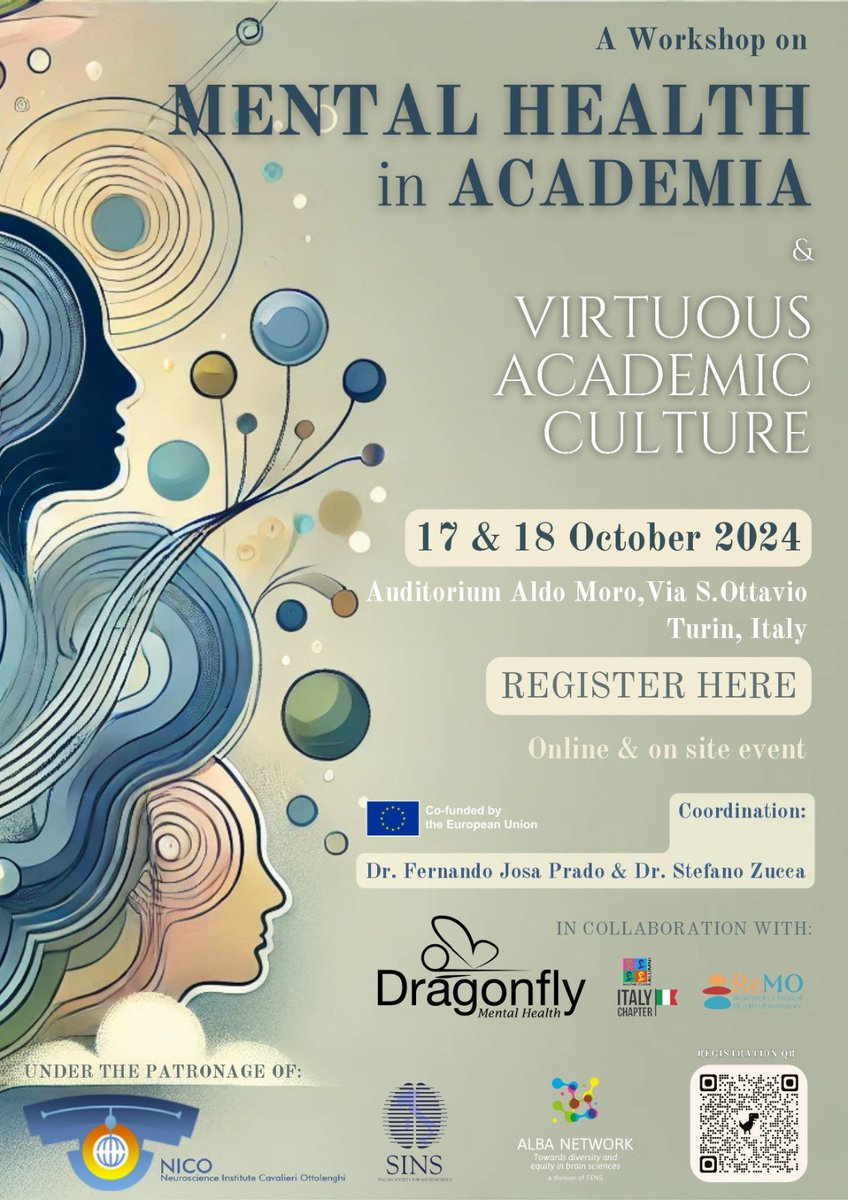 Stefano Zucca (@stefanozucca5) on Twitter photo Worried about you #mentalhealth as a #phd student or #postdoc?
You are not alone!
Check out our workshop on Mental Health in Academia and Virtuous Academic Culture!
17th of October, online & in person!
Register Here: lnkd.in/dAc5GTex
#AcademicMentalHealth <a href="/PhDVoice/">PhD Voice - Independently Run</a> Worried about you #mentalhealth as a #phd student or #postdoc?
You are not alone!
Check out our workshop on Mental Health in Academia and Virtuous Academic Culture!
17th of October, online & in person!
Register Here: lnkd.in/dAc5GTex
#AcademicMentalHealth <a href="/PhDVoice/">PhD Voice - Independently Run</a>