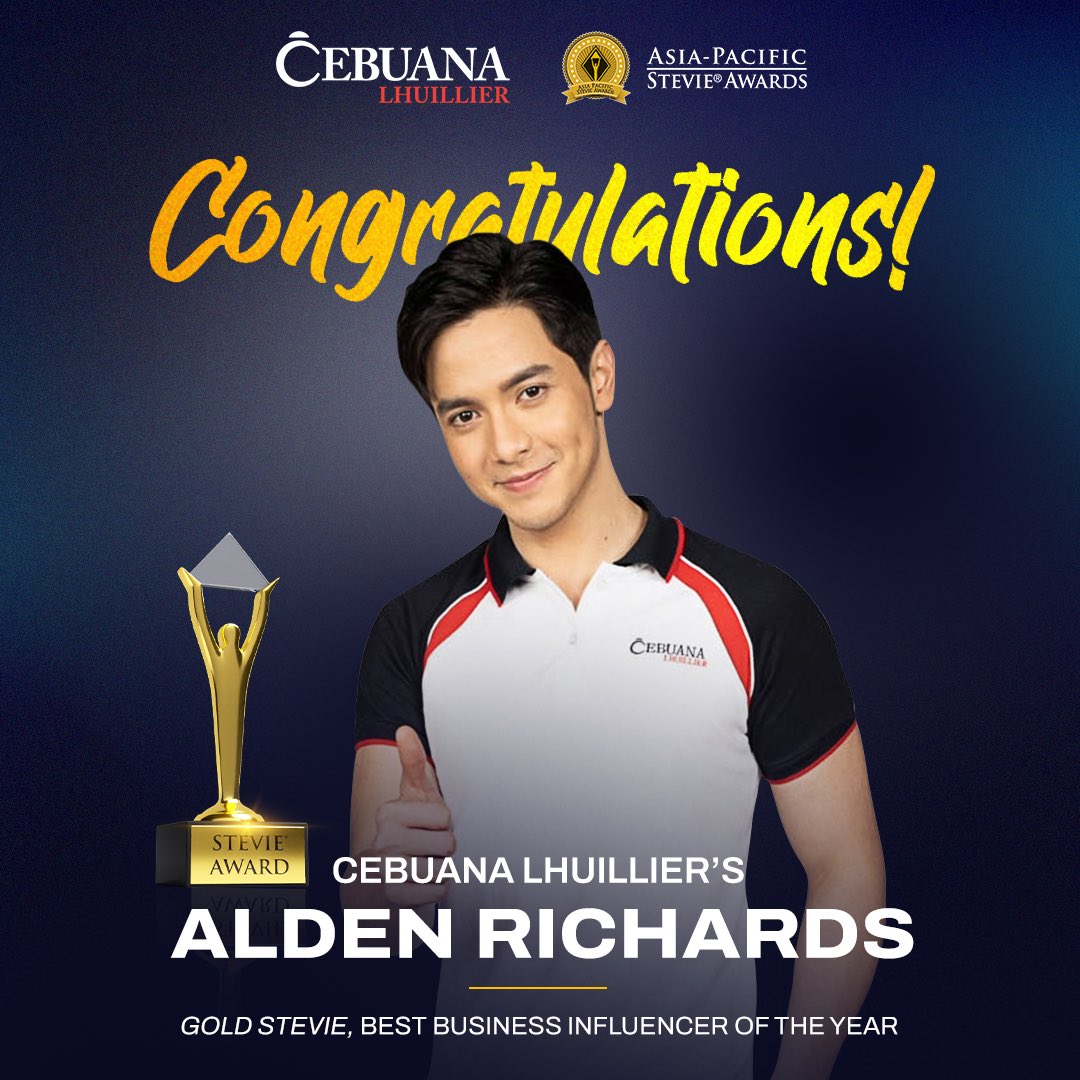 Good news, Ka-Cebuanas! I’m excited to share that we received a prestigious award from the STEVIE-IBA 2024!

I am honored to be the recipient of the GOLD STEVIE® for Best Business Influencer of the Year as Cebuana Lhuillier’s endorser. 

This award is a reflection of our shared