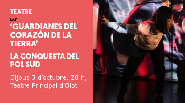 🎭Demà estrenem l'#Univers de tardor amb el primer espectacle de La Conquesta <a href="/delpolsud/">laconquestadelpolsud</a> 

🎟️Aconsegueix la teva entrada: olotcultura.cat/agenda/acte/gu…