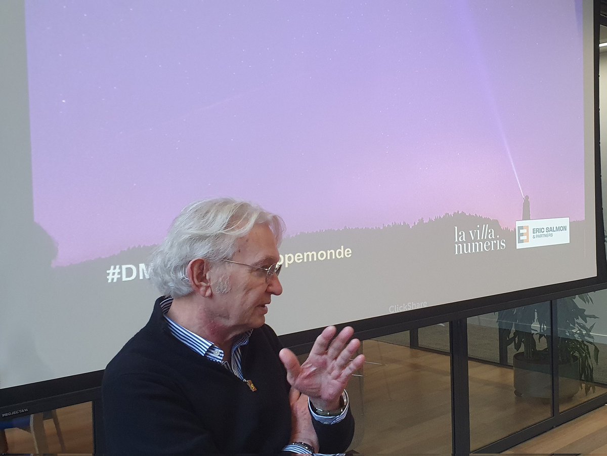 Ce matin nous accueillons <a href="/jcmailly/">Jean-Claude Mailly</a> invité de notre rencontre Digital Mappemonde #DMm <a href="/Lavillanumeris/">La villa numeris</a> dans les locaux de notre partenaire <a href="/onepoint/">Onepoint</a>
