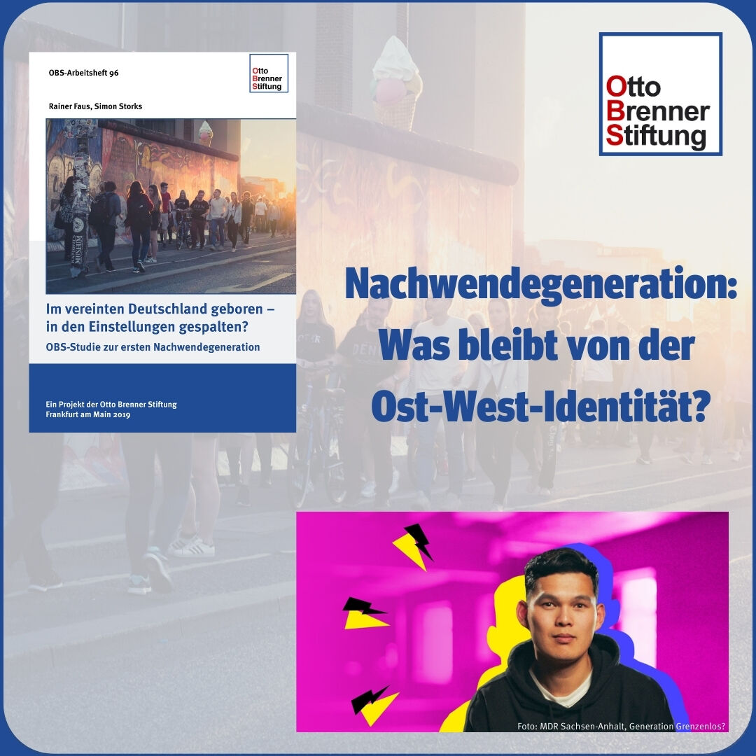 🎧 #Podcast-Tipp: "Gen Z zwischen #Ost und #West"

Geboren nach dem #Mauerfall, aufgewachsen mit dem Euro und einer ostdeutschen Kanzlerin – wie die ostdeutsche Identität jüngere Generationen prägt, hört ihr im <a href="/mdrde/">mdrde</a>-Podcast "Generation Grenzenlos?"
▶️ mdr.de/mdr-sachsen-an…