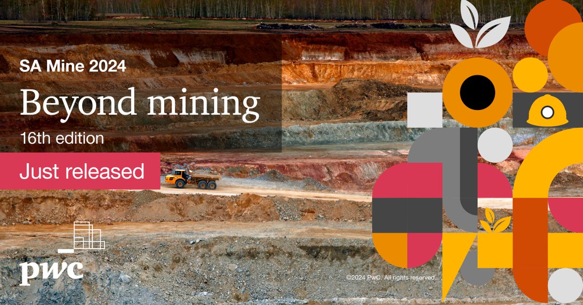 pwc_za's tweet image. We’re pleased to launch our #SAMine2024 report, exploring the #SAMining landscape. Mining companies are adapting to challenges posed by declining commodity prices through operational streamlining and green loans. Download the report for further insights. ow.ly/qNX550TAzl1