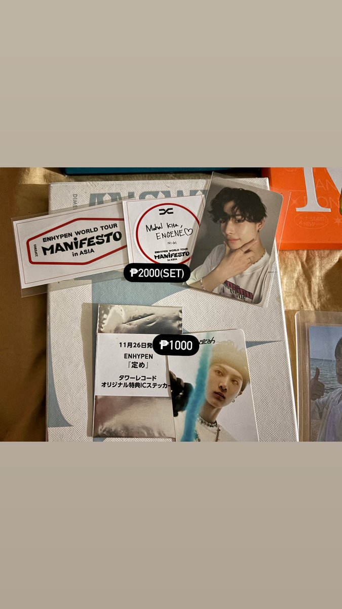 shelllleey_'s tweet photo. Clearance Sale‼️‼️

WTS/LFB ENHYPEN PHOTOCARDS/ SVT PHOTOCARDS 🫶🏽

- can be payo/ dp
- taft/mnl

wts lfb enhypen pc jungwon heeseung jay jake sunghoon sunoo ni-ki manifesto seventeen svt face the sun https://t.co/2KV9YduUxf