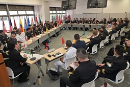 jmsdf_msc's tweet photo. #mcsc will hold the 12th Western Pacific Naval Symposium Short Term Exchange Program for Officers of the Next Generations (WPNS STEP) from 8 to 17October, 2024(photo: The11th WPNS STEP). For more information, please visit our website. https://t.co/SRprdG9Vyx #MODJAPAN #JMSDF https://t.co/wjmpGHDPjX
