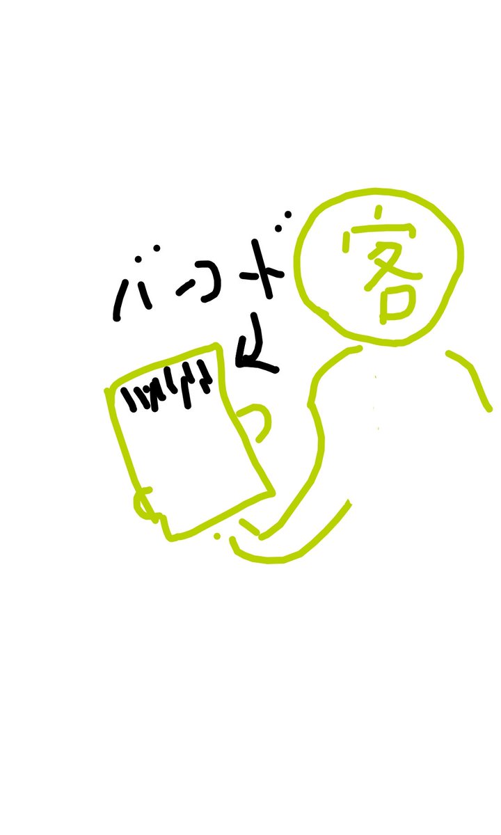 jp3UKUXQQS53yrF's tweet photo. TVかなんかの影響なんか知らんが、
バーコード決済の方
2枚目のタイプのほうが正直、店員側として打ちやすいんですよ…
２枚目タイプのほうがお客側もラクだと思うんだよね…
タグが無いから、利用させてもらいました。バーコード決済の方よろしくお願いします。

 #汚客様報告会 https://t.co/q18a1qhFYJ