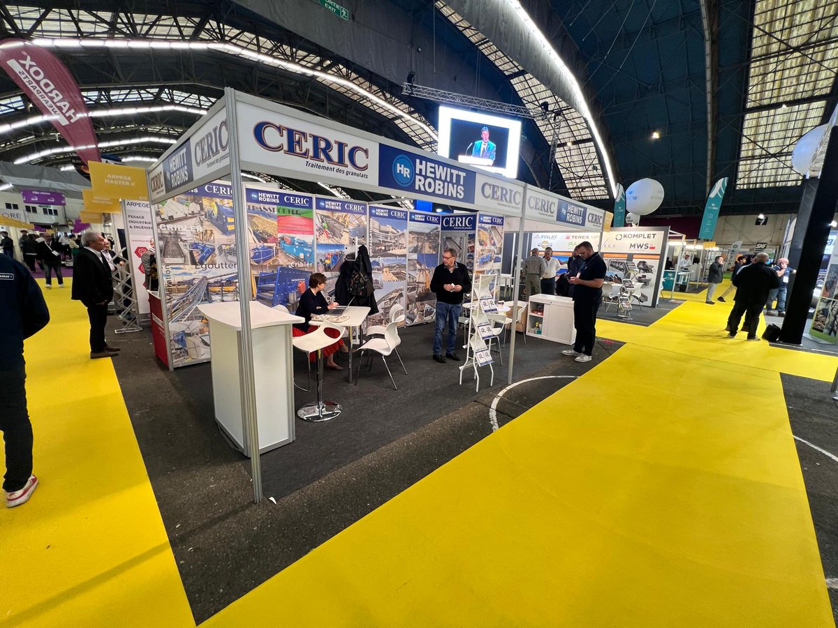 We're set up and ready for Day 1 at SIM 2024 in Dijon, France. 

You can find us here on Stand F10, where our team will be showcasing our latest solutions designed to enhance efficiency and performance.

#SIM2024 #SIMexpo #MineralIndustry #Dijon #France #Innovations