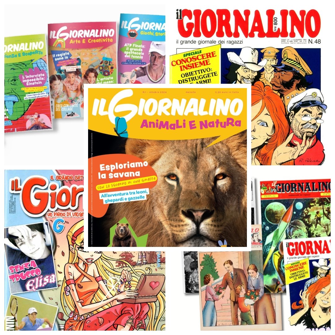 MyComicsNews's tweet photo. ✔️ "IL GIORNALINO" in pratica muore e rinasce come araba fenice "facendosi in 4". Il nuovo progetto prevede, infatti, la trasformazione della Rivista in 4 diverse "anime" mensili, divise per tematiche, una per ogni settimana del mese (dal 24 Ottobre, al costo di 2,30 ciascuno). https://t.co/m98VOjaEQt