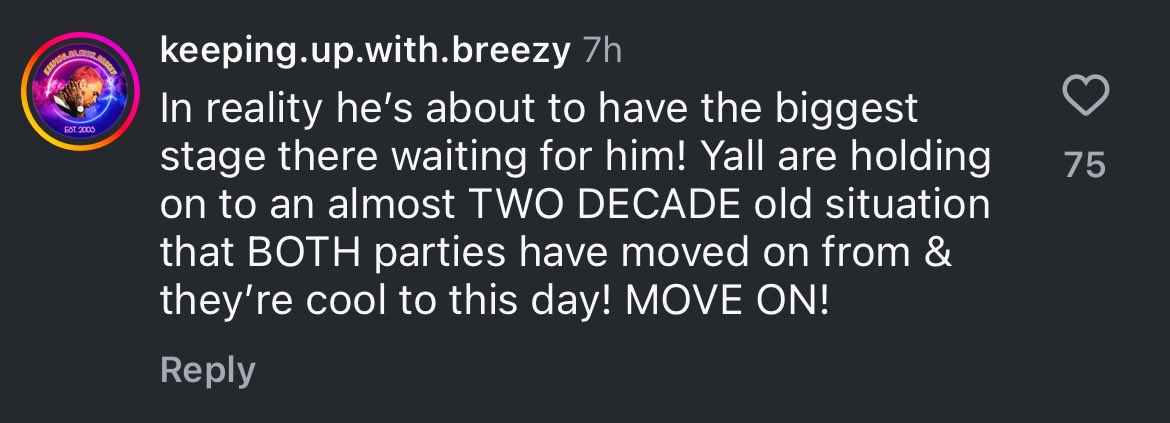 karlowitchy's tweet photo. If you open women for change’s instagram post about Chris Brown you’ll hear whistles in the comment section just a bunch of empty heads defending a roach doing backflips https://t.co/cLI5kzHs0S