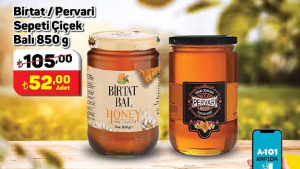 A101 tarafından ucuz fiyatlarla satılan balları üreten firmalar bugün yayınlanan tağşiş listesinde yer aldı.
Birtat markalı balları üreten Enfa Bal ve geçen hafta sahte bal operasyonuna konu olan Hastürk Gıda firmasının ürünleri listede yer alıyor.
gidadedektifi.com/status/1356
