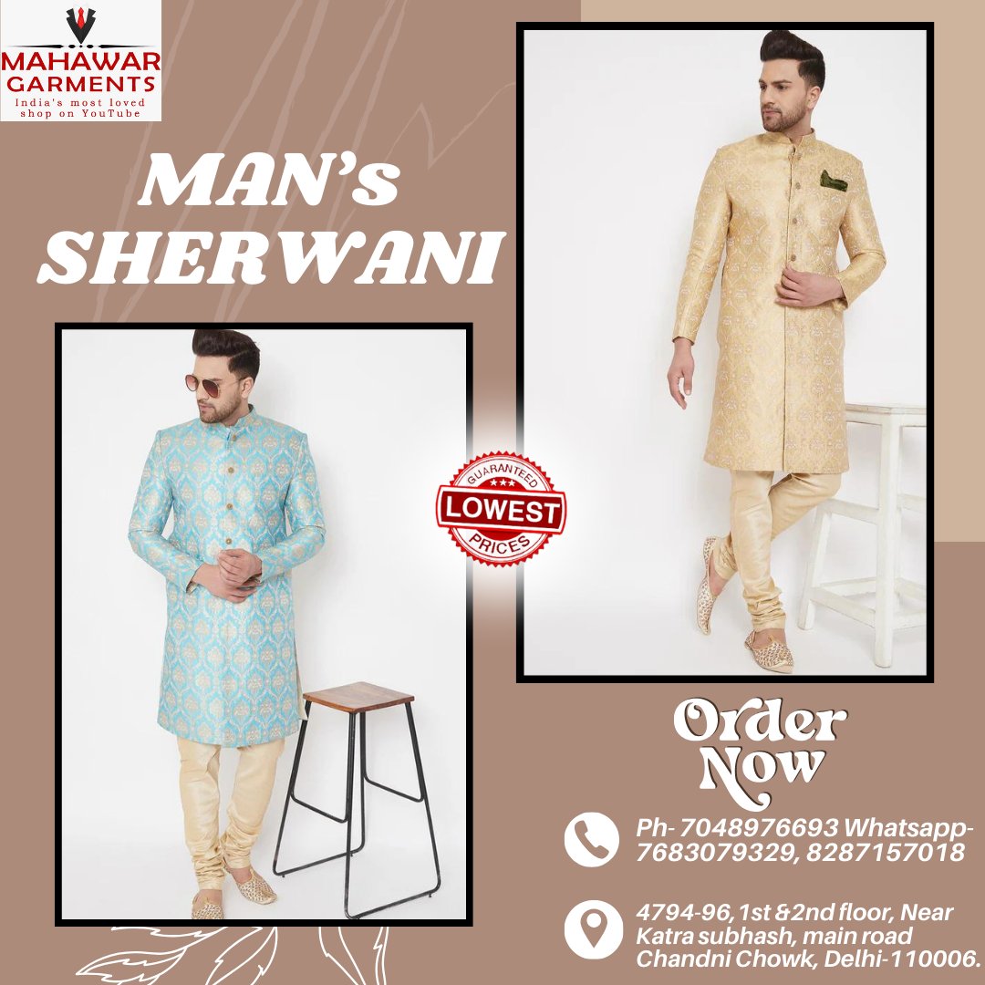 shanu_gupta171's tweet image. 🌟 Upgrade your wardrobe with our stylish men's kurtas at Mahawar Garments! Perfect for any occasion, our collection combines tradition and modern flair. Explore unique designs and colors that reflect your style. 
#MensFashion #KurtaStyle
#MahawarGarments 
#ShopLocal