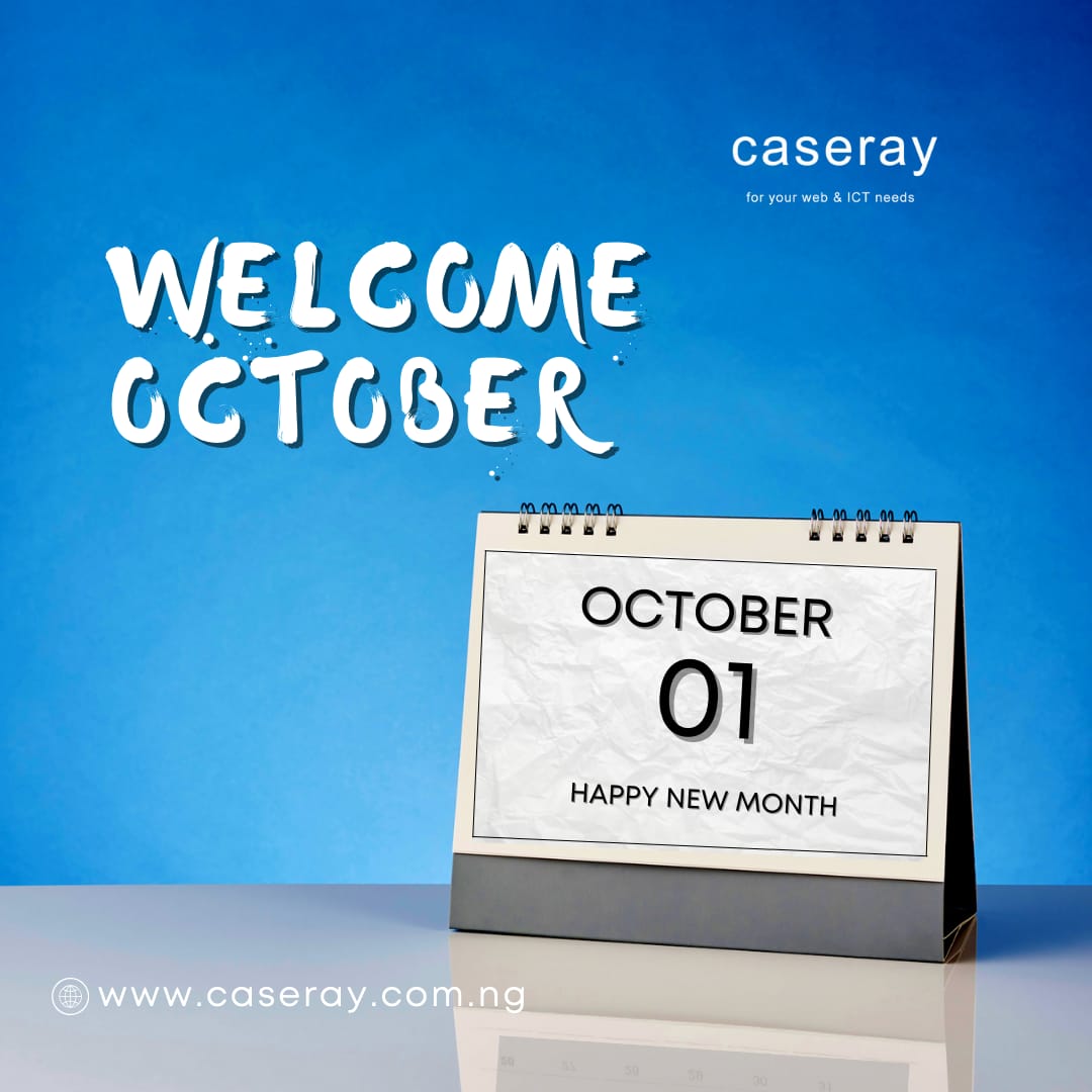 caseray's tweet image. We wish you a happy October!