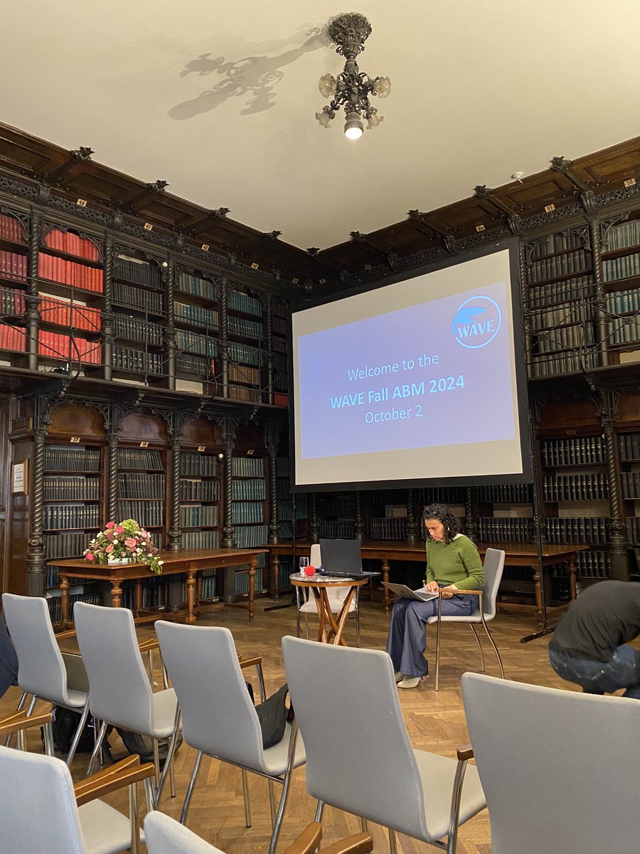 When your work meeting is at the Vienna College of Physicians. Bit of light reading available between sessions! #waveconf2024 <a href="/womensaid/">Women's Aid</a> <a href="/WAVE_europe/">WAVE Network</a>