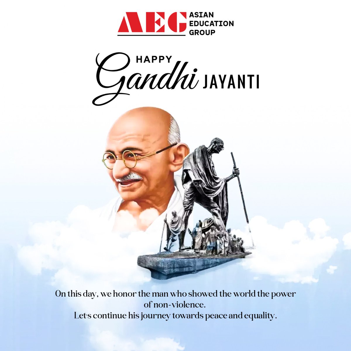 aegnoida's tweet photo. #AsianEducationGroup celebrates Gandhi Jayanti by embracing his values of learning and peace. Let us continue to build a future rooted in knowledge, harmony, and responsibility. Wish you all a #HappyGandhiJayanti. 

#gandhijayanti #gandhiji #AEG #ALC #ASB #ABS https://t.co/31FyaRhEs8