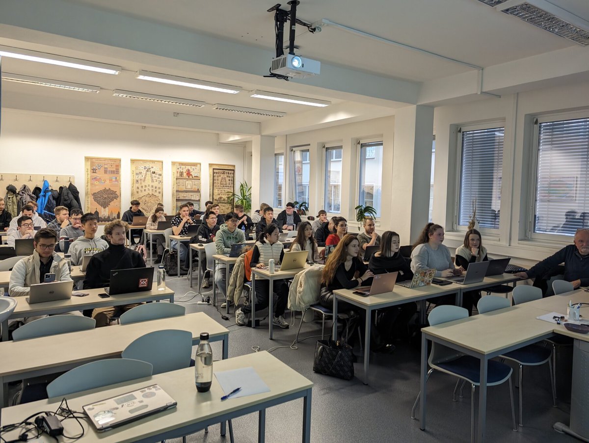 We have successfully kicked off the new academic year at the Department of Geoinformatics! 🎓 We welcome more than 50 new undergraduate students in their first year and new Master's students in the Czech program and the English Joint Master Degree in Digital Earth. 🌍Good luck!