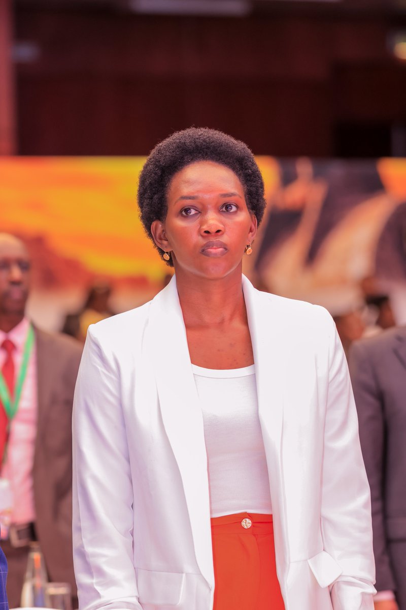 AmanyaStuartJr's tweet photo. Hon. Phiona Nyamutoro @PNyamutoro, State Minister for Mineral Development has arrived for Day 2 of the 13th Mineral Wealth Conference.
She is set to deliver the Government Keynote Address shortly, sharing insights on Uganda’s mining sector.
#MWC2024 | #MineralDevelopment https://t.co/VJJghcagp5