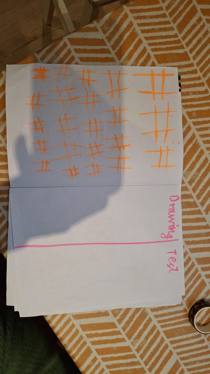 sofiaifcarvalho's tweet photo. @ourladyoflourd1 G. C.H. and N. Y4 created an activity book to entertain themselves during their trip tomorrow.  It even has a quid ditch game 😄😄🤩🤩 #creativethinking https://t.co/ijTqE0YBK6