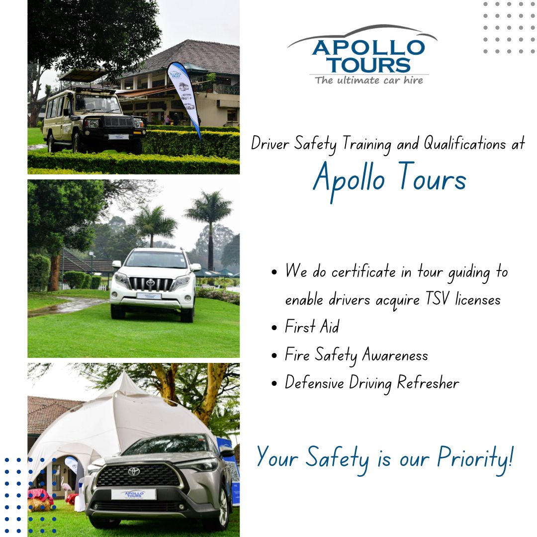 ApolloTour1600's tweet photo. Safety is our priority! Apollo Tours drivers are TSV licensed, with training in First Aid, Fire Safety, &amp; Defensive Driving. Travel safe with us! 🌍🚐 

#ApolloTours #SafeTravel https://t.co/oZ6UguAOMv