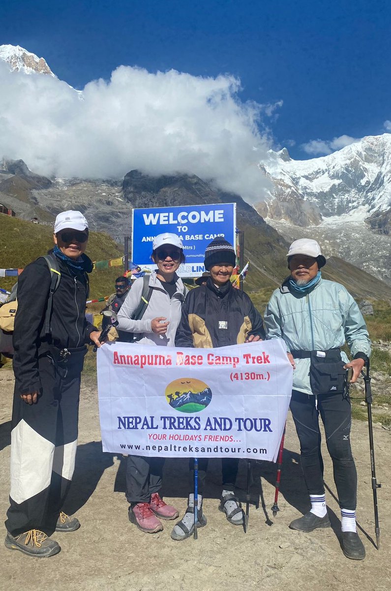 Adventure has no age limit! 📷📷 Our senior clients Just completed the Annapurna Base Camp Trek, proving that age is just a number when chasing your dreams.
Book your trekking with Nepal Treks and Tour today.
#AnnapurnaBaseCamp #TrekkingNepal #AdventureAwaits #ExploreNepal