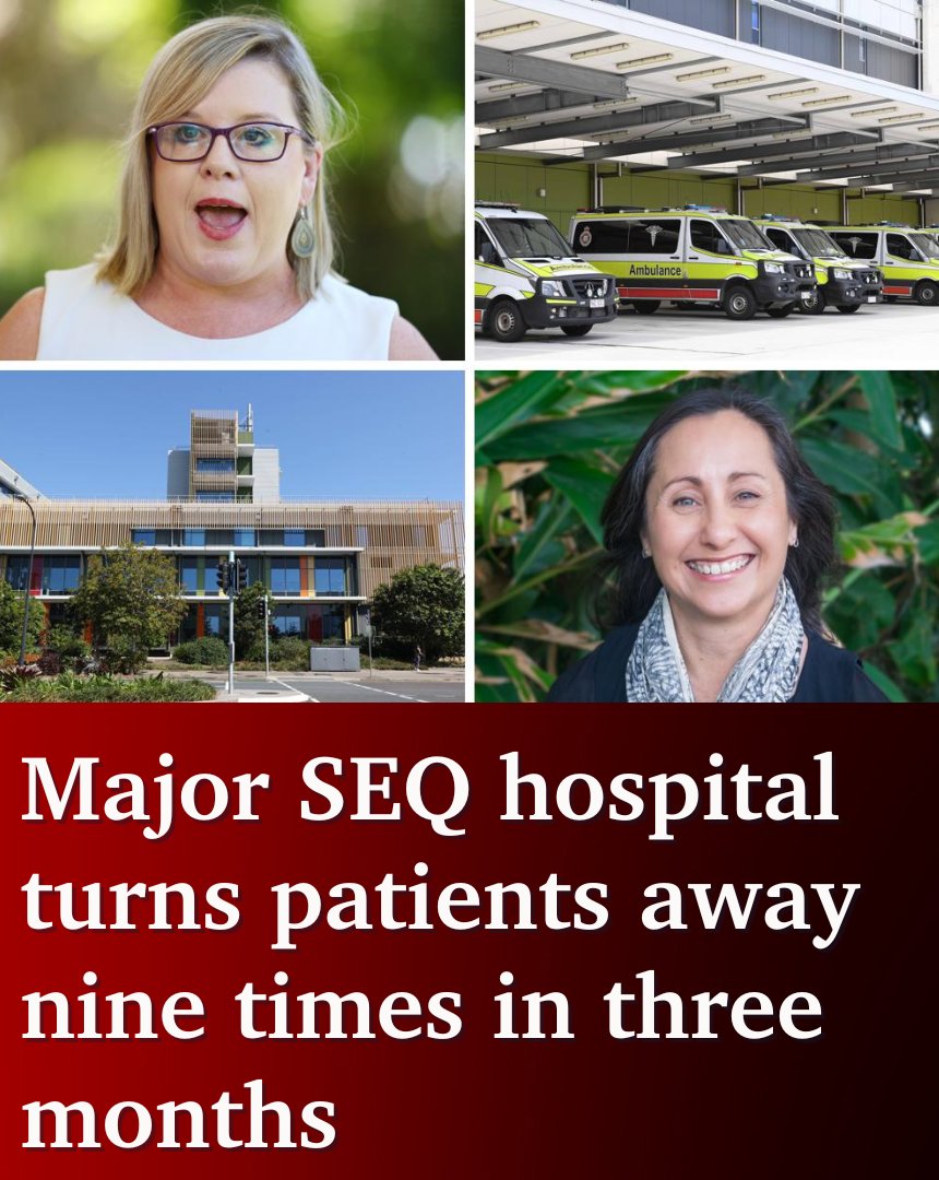 A major Sunshine Coast hospital has been forced to declare nine times in three months it could not cope with patient demand, with one election candidate declaring the region is in a ‘health crisis’. 🏥🚑 DETAILS 👉 bit.ly/3NaCvCA