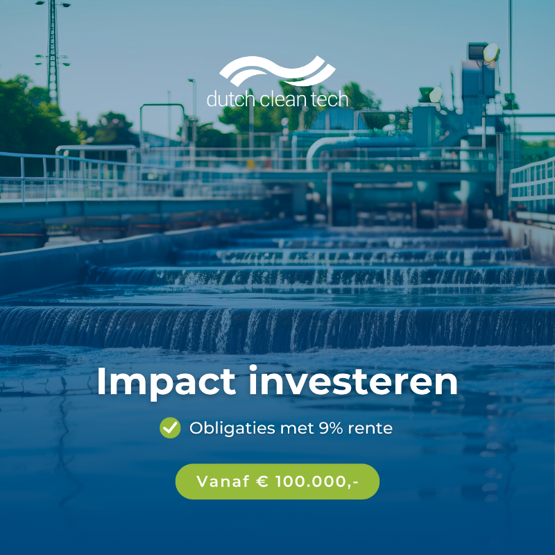 Dutchclean_tech's tweet photo. Het kost 100.000 liter schoon water om slechts één kg antibiotica te produceren. Schoon water wordt steeds schaarser, terwijl de vraag stijgt. Dutch Clean Tech bouwt waterzuiveringen en verkoopt schoon water. Dit is een unieke kans voor beleggers.