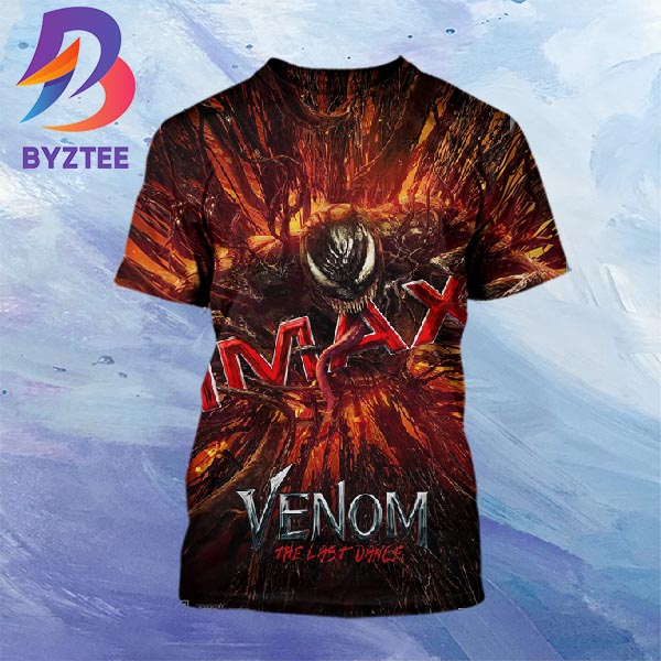 Byztee_Shop's tweet photo. Venom The Last Dance Film By Kelly Marcelc Was Filmed For Imax All Over Print Shirt 
#VenomTheLastDance #IMAX #KellyMarcelc
Buy now =>>
https://t.co/aEHLKmu1MC https://t.co/SJWMQ56bJV