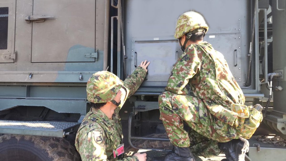 第102高射直接支援大隊 は9月中旬、奥尻島で行われたホーク・中