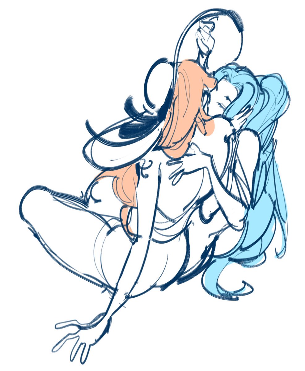 What was supposed to be figure drawing practice, turned into this. how’d that happen 🤨