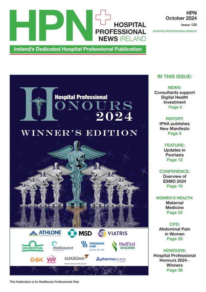 HPN is excited to announce the Winners of the Hospital Professional Honours 2024!

In the surroundings of Dublin Royal Convention Centre, over 550 hospital professionals and industry leaders gathered for the ceremony.

View the Winners here: hospitalprofessionalnews.ie/hospital-profe…