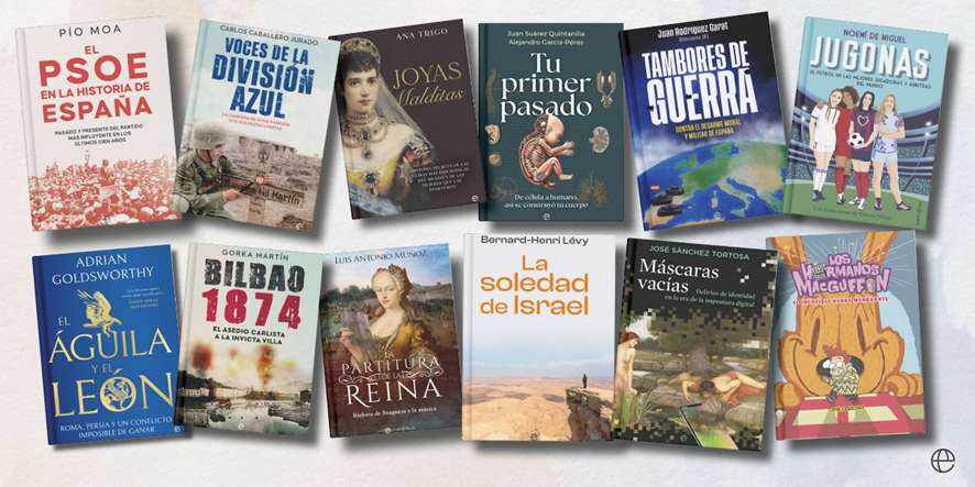 📚Un repaso por nuestros libros de septiembre, las mejores historias para el inicio del curso... ¡Descúbrelas!📚

#NovedadesEditoriales #LaEsfera #LibrosRecomendados #LecturaRecomendada 
📚➡️esferalibros.com/boletines/nuev…