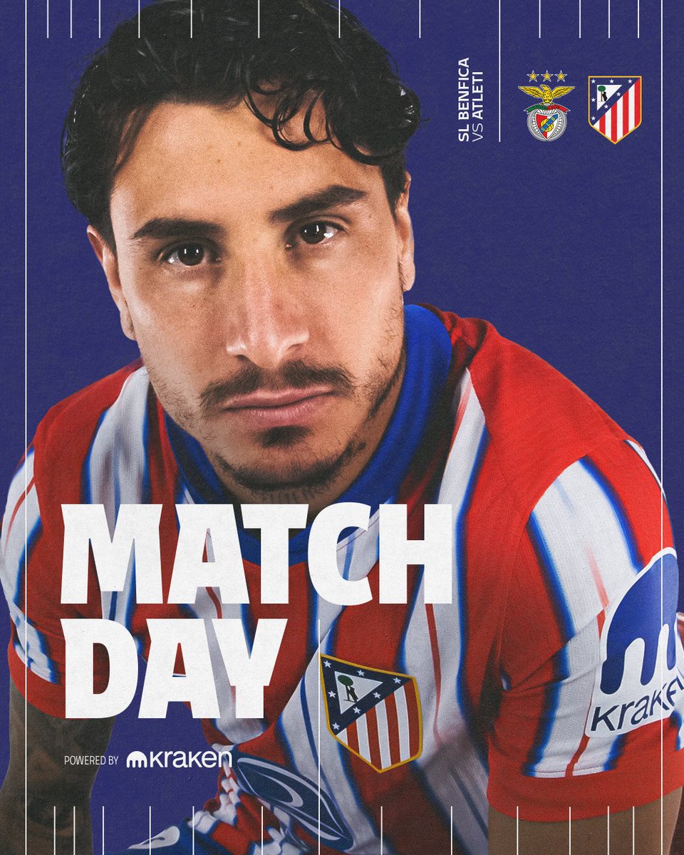Atleti's tweet photo. Día de Champions 💫 https://t.co/QrcMBXvnPQ