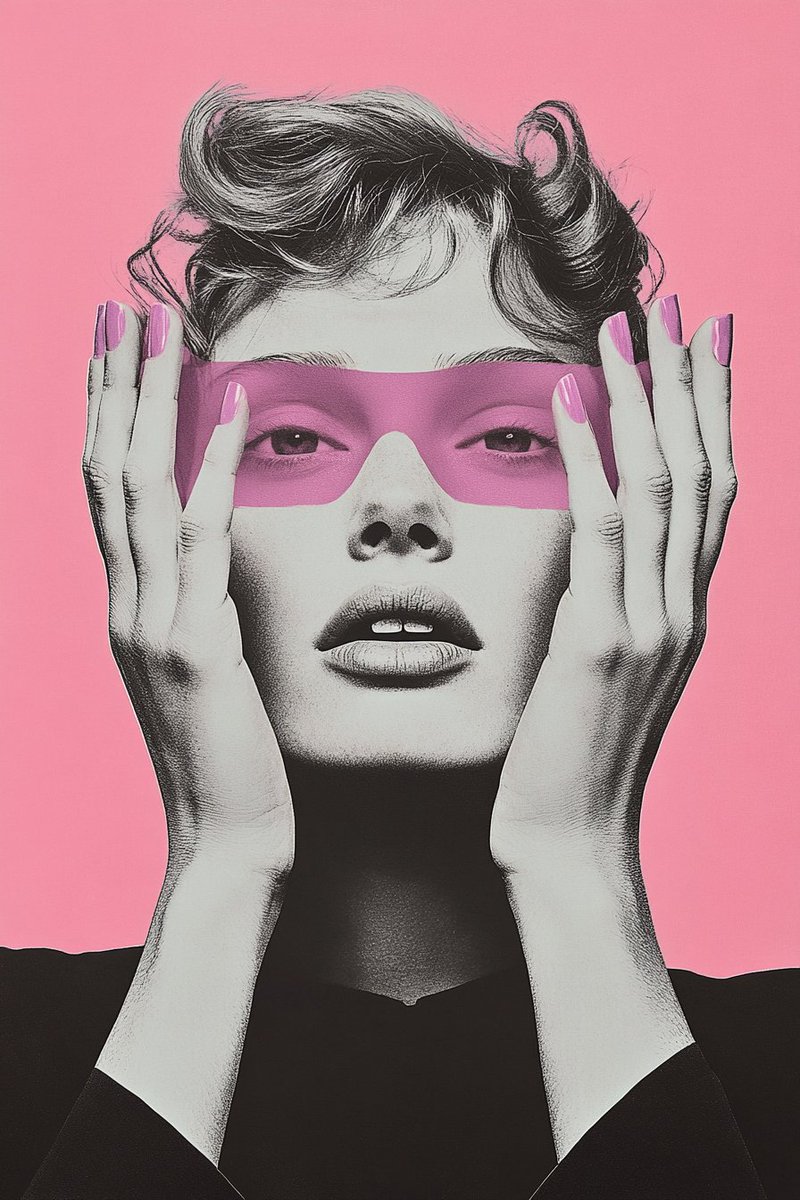 GM! Just minted this pink portrait <a href="/zero________one/">zeroone 🔺</a> ! 🩷

#Free #nftart #Alart #midjourney #ai #AIArtistCommunity #aiartistcommuity

🔗 zeroone.art/artwork/collag…