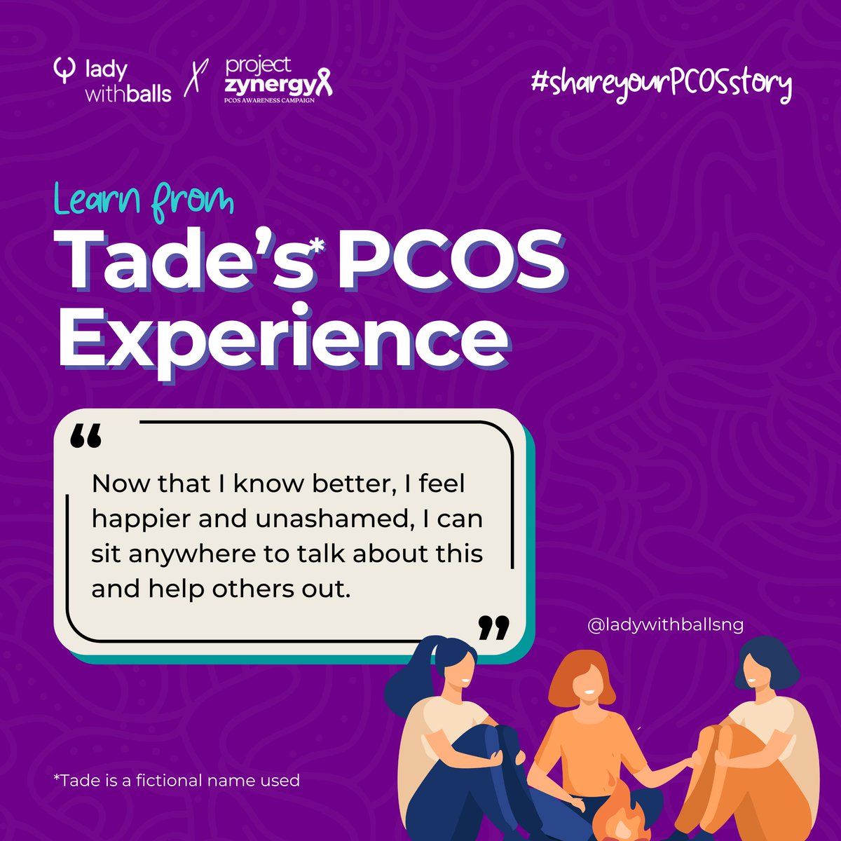 A THREAD 

Here's one story out of the millions you may never know of - Tade’s story, one of resilience with PCOS.

Imagine the emotional burden Tade had to bear when her mother didn’t recognize her after she had gained weight from prescribed medication.