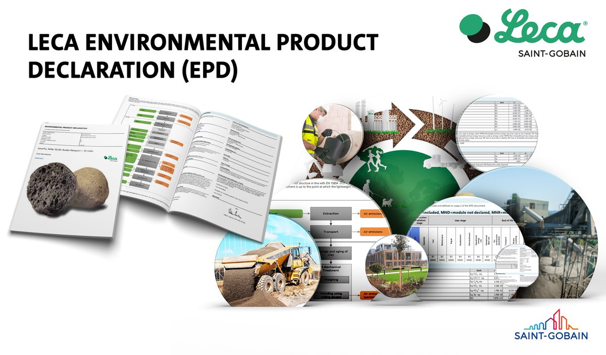Next Step: We are committed to offer our customers clear and transparent environmental insights. Our EPDs offer objective reports on how our products are produced and their environmental impact throughout their entire life cycle.
leca.co.uk/Environmental-…