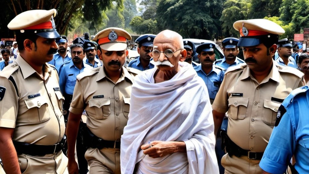 St_Brosephs's tweet image. If Mahatma Gandhi was in Bengaluru and wanted to organize a protest today, he would have been asked by the Bengaluru Police to take permission in writing to do it at Freedom Park ONLY.

If he defied this, he'd be arrested and an FIR would be filed. #righttoprotest