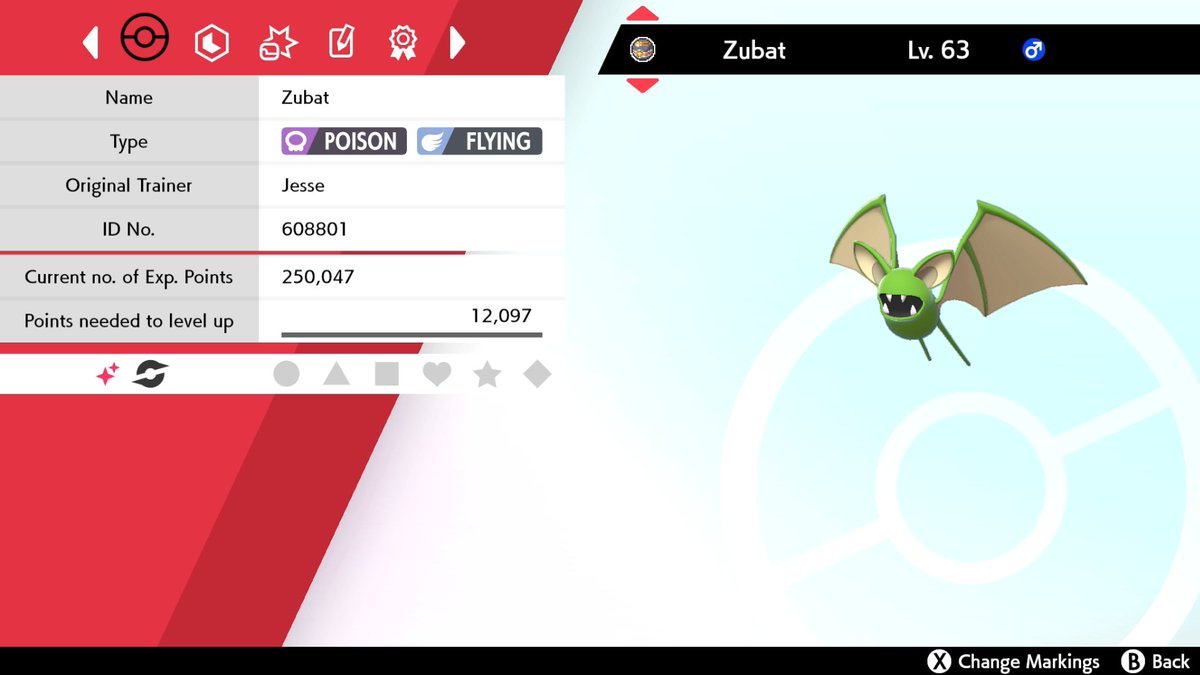 SOGMonkey's tweet photo. 945 ✨Zubat Appears! I decided to hunt zubat off stream to see if i could get some #campyoha points in and i was sucessful in that effort lol! https://t.co/3dTrJjorgb